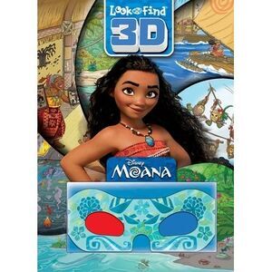 Disney Moana: Look and Find 3D -- Pi Kids